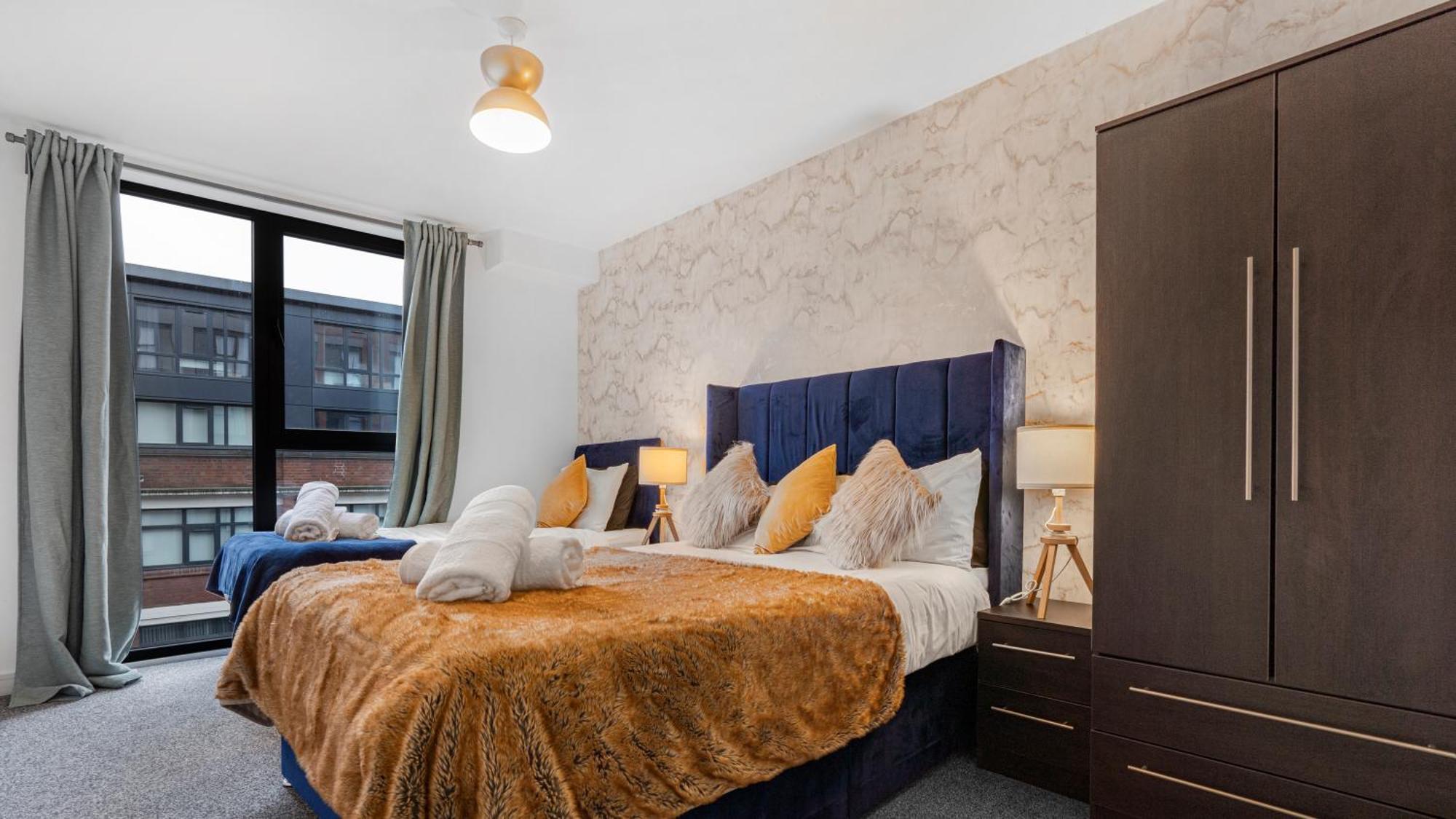 Appartamento Oceanic Bliss: 2 Bed 2 Bath + Free Park + Netflix Birmingham Esterno foto