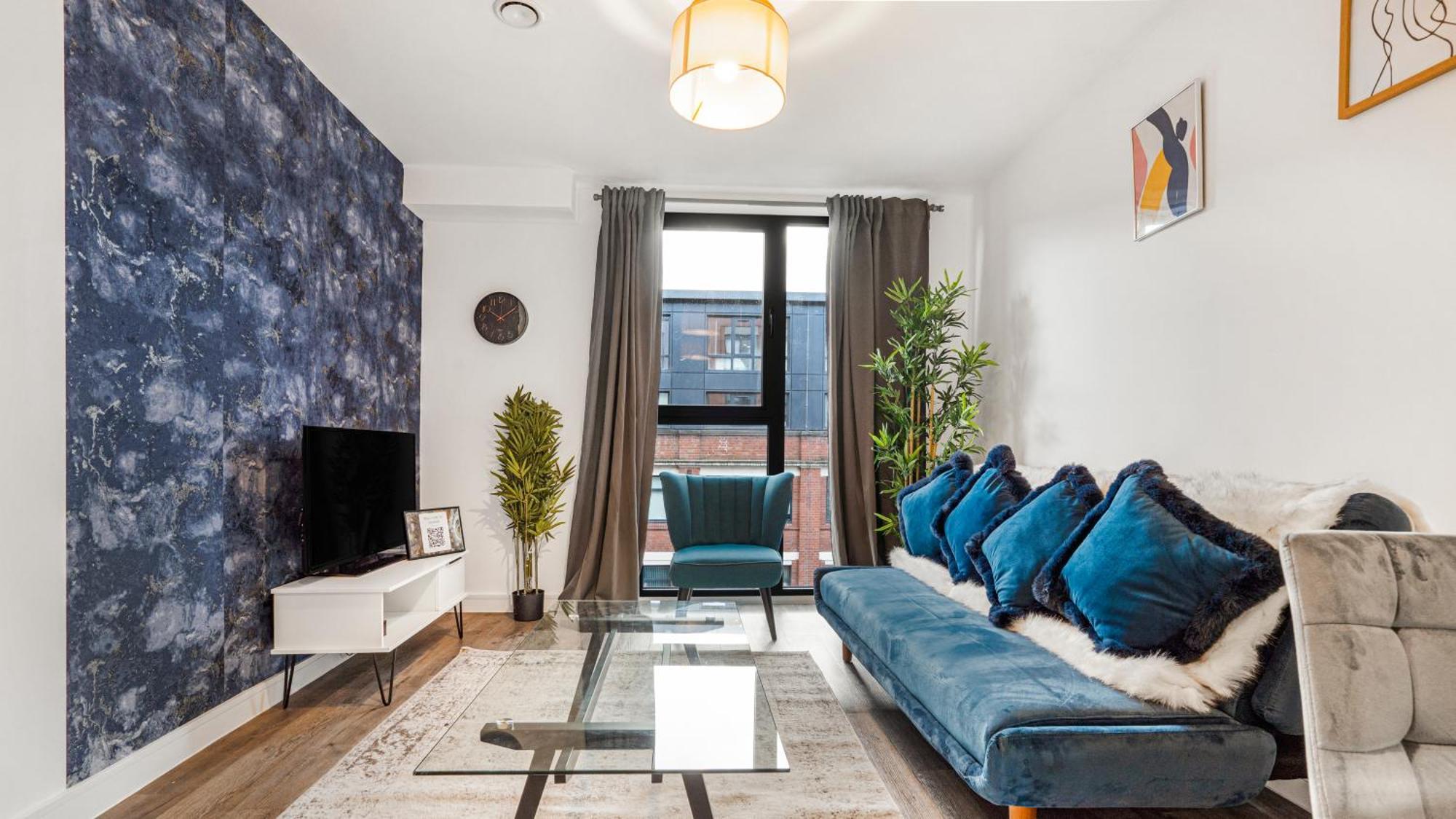 Appartamento Oceanic Bliss: 2 Bed 2 Bath + Free Park + Netflix Birmingham Esterno foto