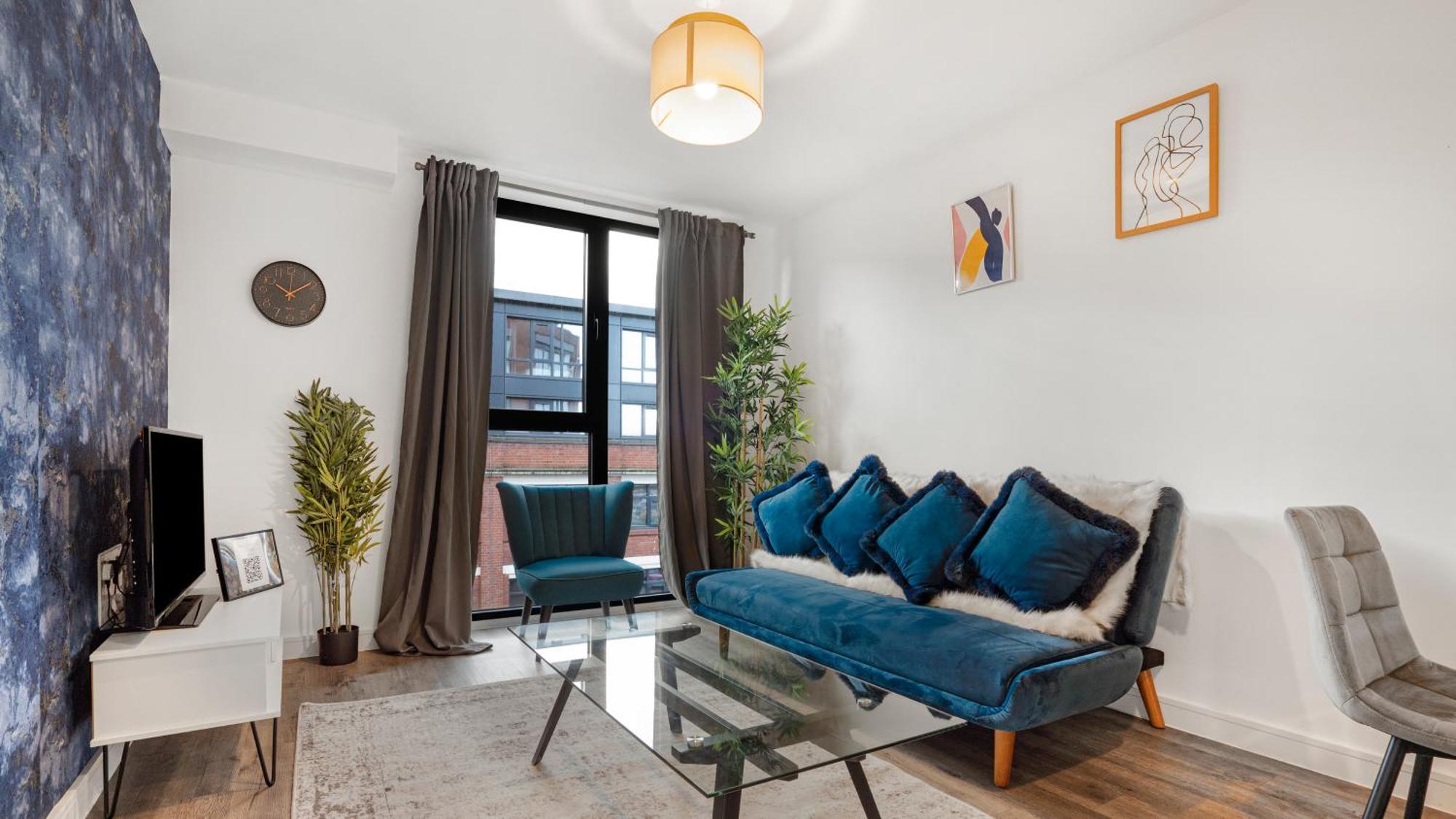 Appartamento Oceanic Bliss: 2 Bed 2 Bath + Free Park + Netflix Birmingham Esterno foto