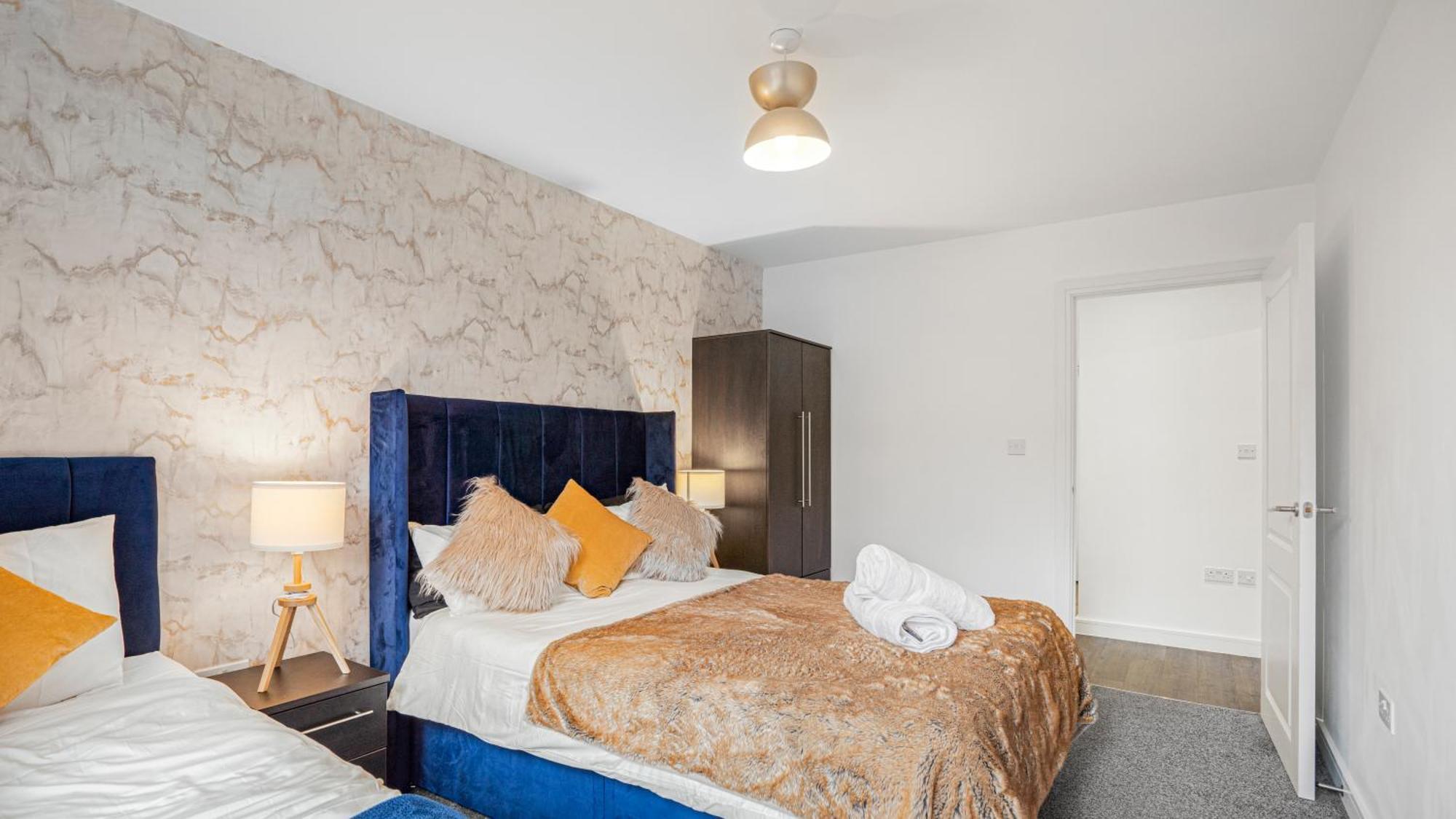 Appartamento Oceanic Bliss: 2 Bed 2 Bath + Free Park + Netflix Birmingham Esterno foto